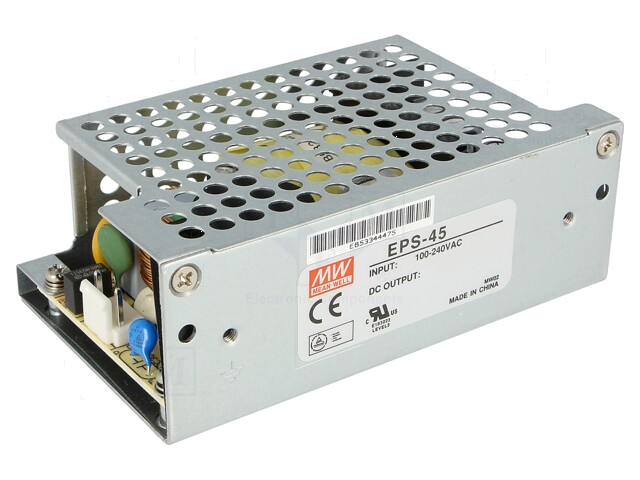 Voedingseenheid: schakelende; open; 45W; 120÷370VDC; 85÷264VAC Voedingseenheid: schakelende; open; 45W; 120÷370VDC; 85÷264VAC